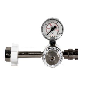 R&eacute;gulateur de pression HF pour r&eacute;servoirs avec unit&eacute; terminale