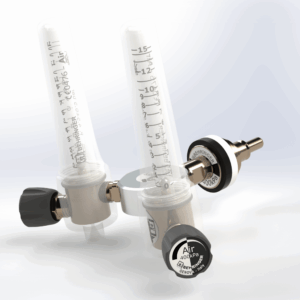 Adaptateur &agrave; double r&eacute;partiteur pour d&eacute;bitm&egrave;tre AIR 0-15 l/min